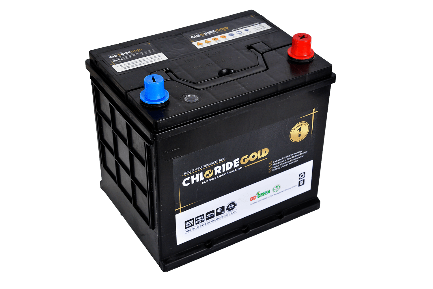 60D23L CHLORIDE BLUE (60Ah)